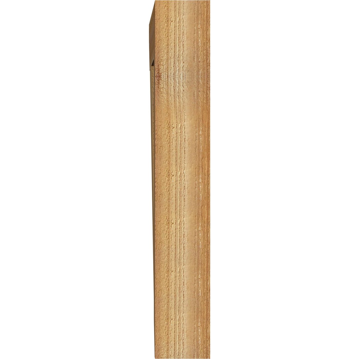 Ekena Millwork Balboa Slat Rough Sawn Bracket, Western Red Cedar, 4"W x 22"D x 26"H BKT04X22X26BOA06RWR - alternate 3